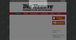 Desktop Screenshot of die-rechte.net